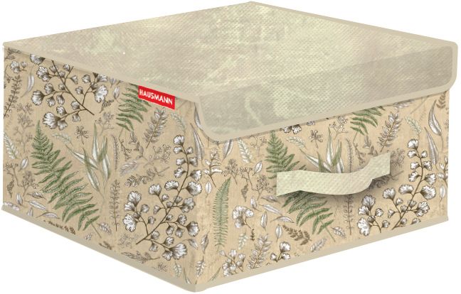 Изображение товара Кофр для хранения HAUSMANN 30x30x16 см из PET/ПП для хранения вещей