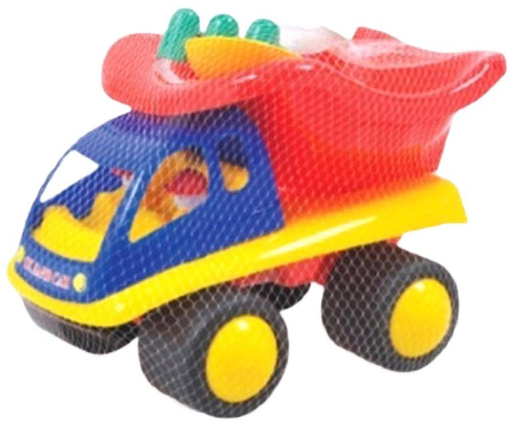 Изображение товара грузовичок для песка детский в сетке