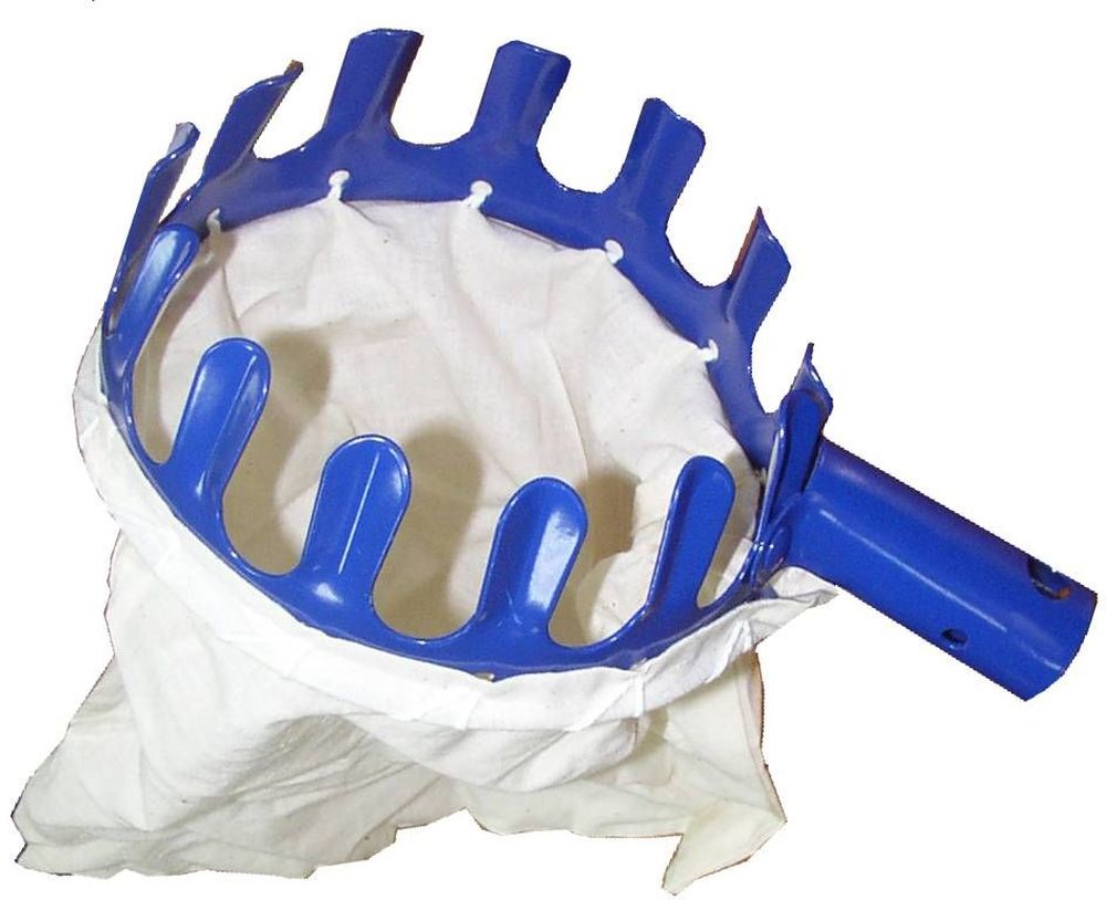 Изображение товара Плодосъемник с тряпичным мешочком 20x16 см для сбора фруктов