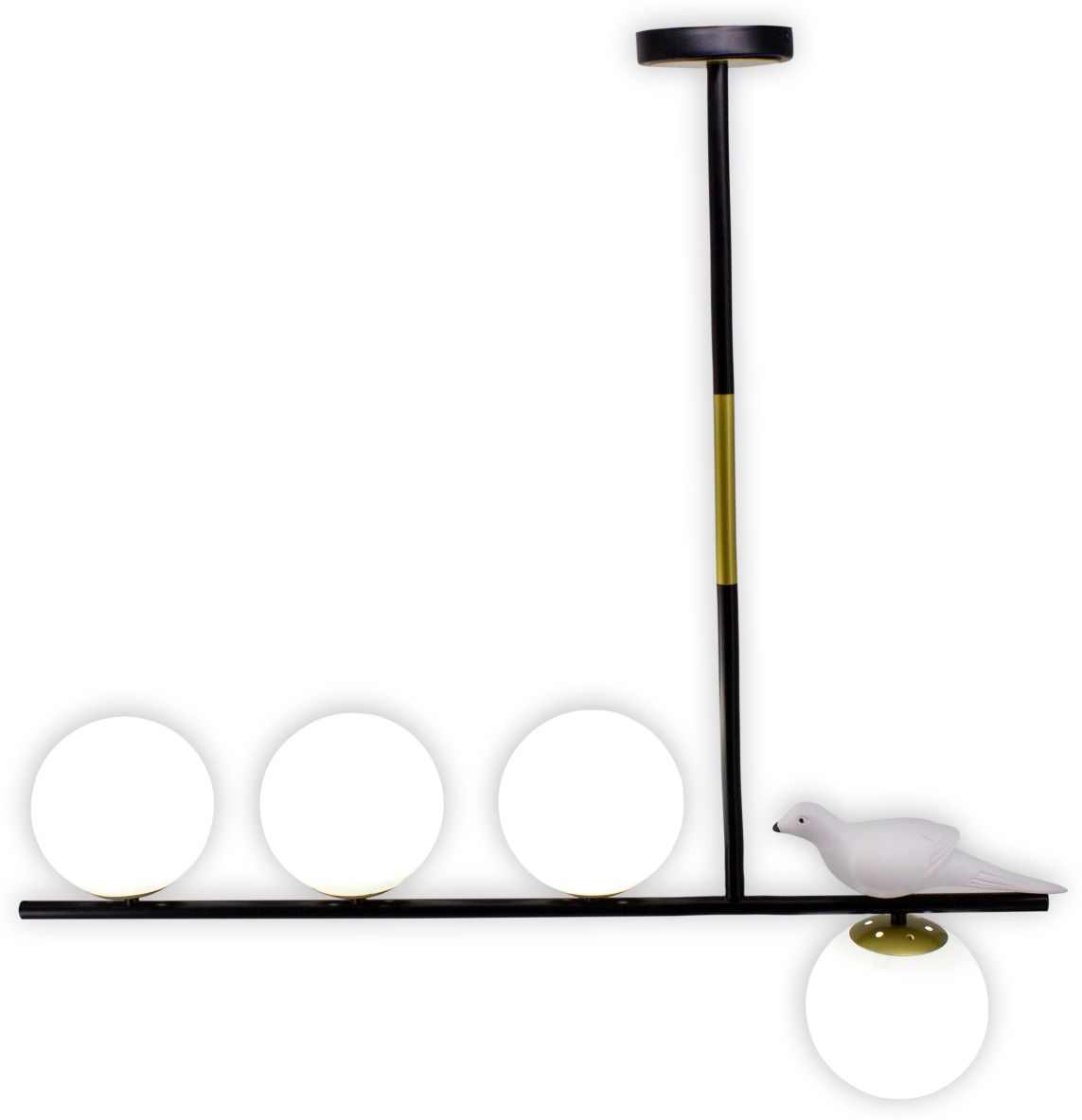 Изображение товара Люстра со светильниками и мотивами птиц Leek LE CH ROSLIN E27x4 дизайн современная классика