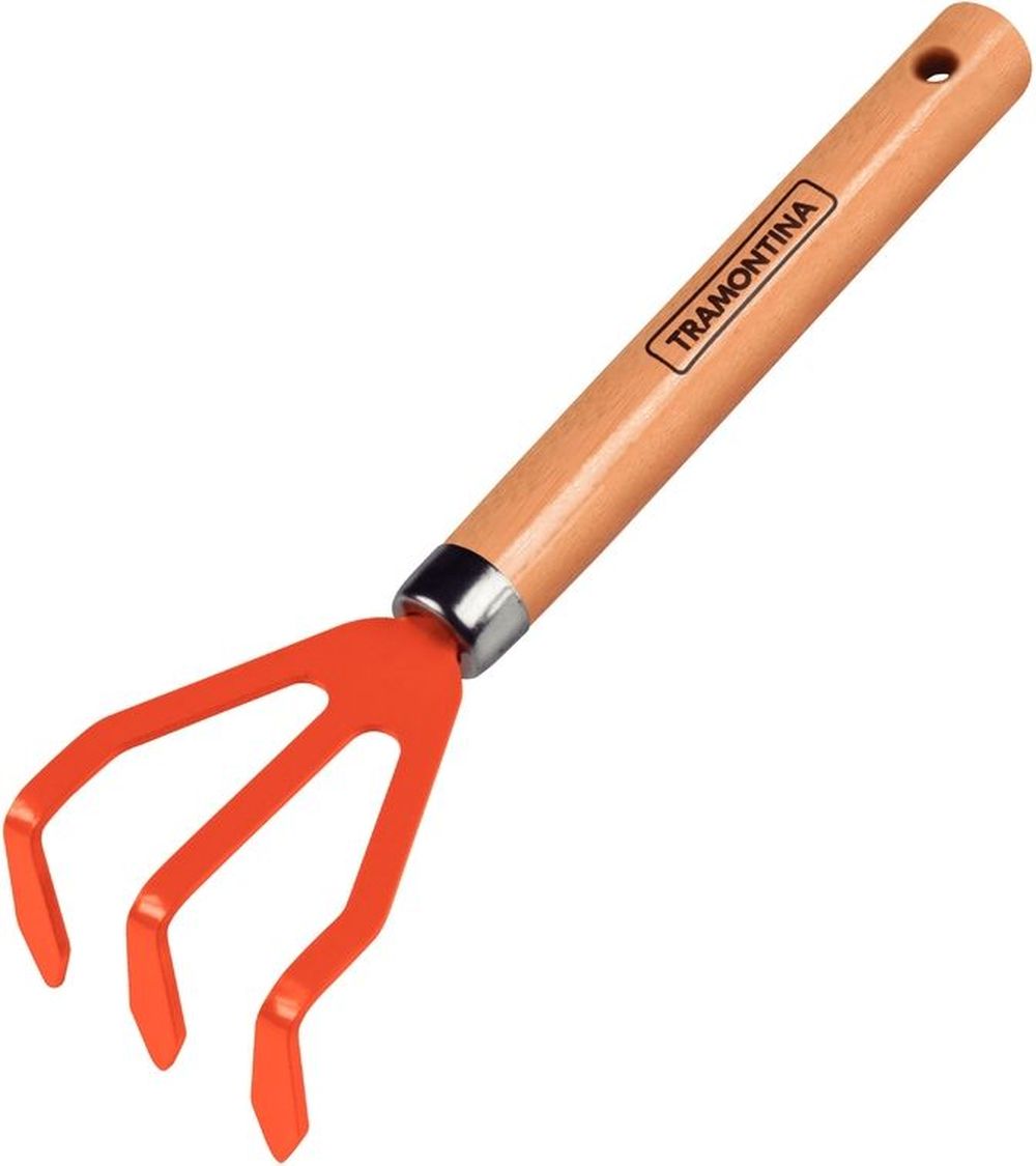 Изображение товара Культиватор ручной с 3-мя зубцами Tramontina 24x7x5 см для прополки и ухода за садом