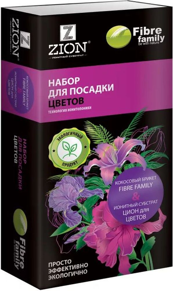 Изображение товара Набор для удобрения ZION для цветов 455 г