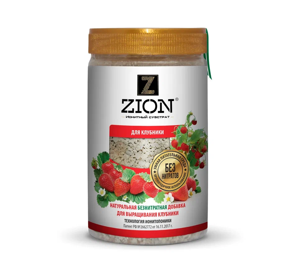 Изображение товара Субстрат ионитный ZION для клубники 700 г