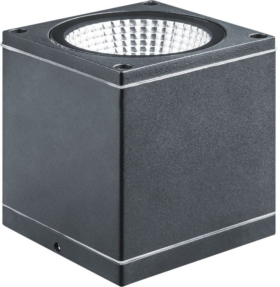 Изображение товара Фасадный светильник Navigator 80638 LED 3000 К IP54 черный 7 Вт для архитектурного освещения