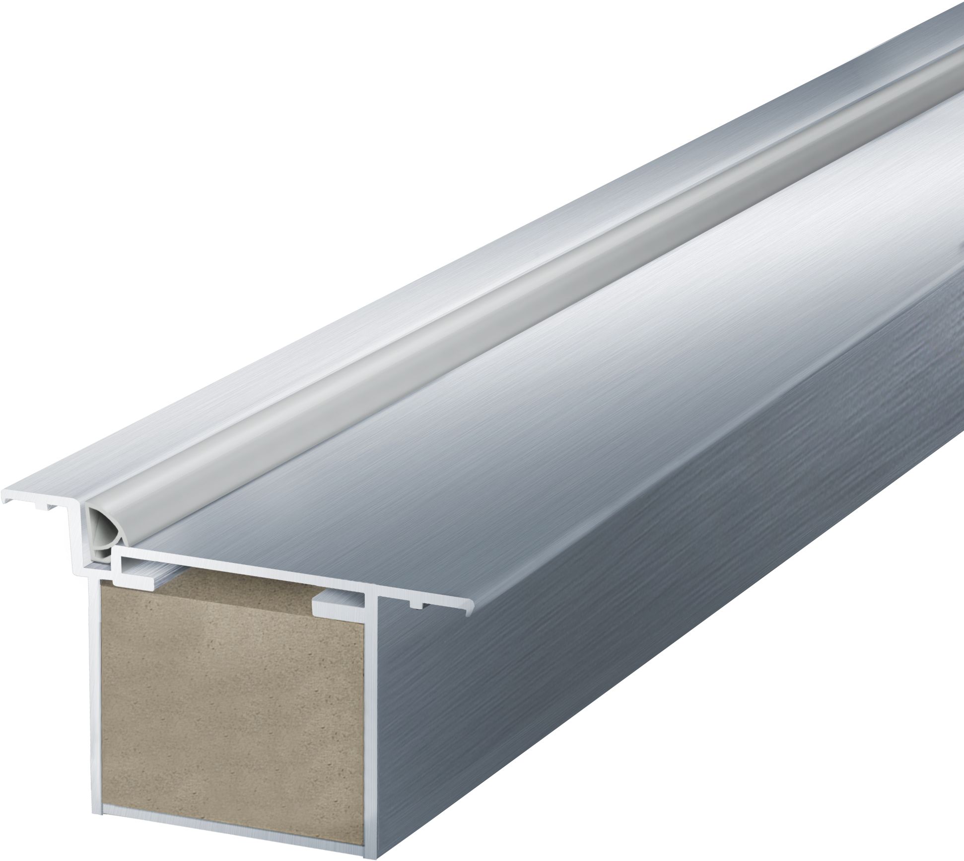 Изображение товара Алюминиевый скрытый короб для дверей Invisible, универсальный монтаж