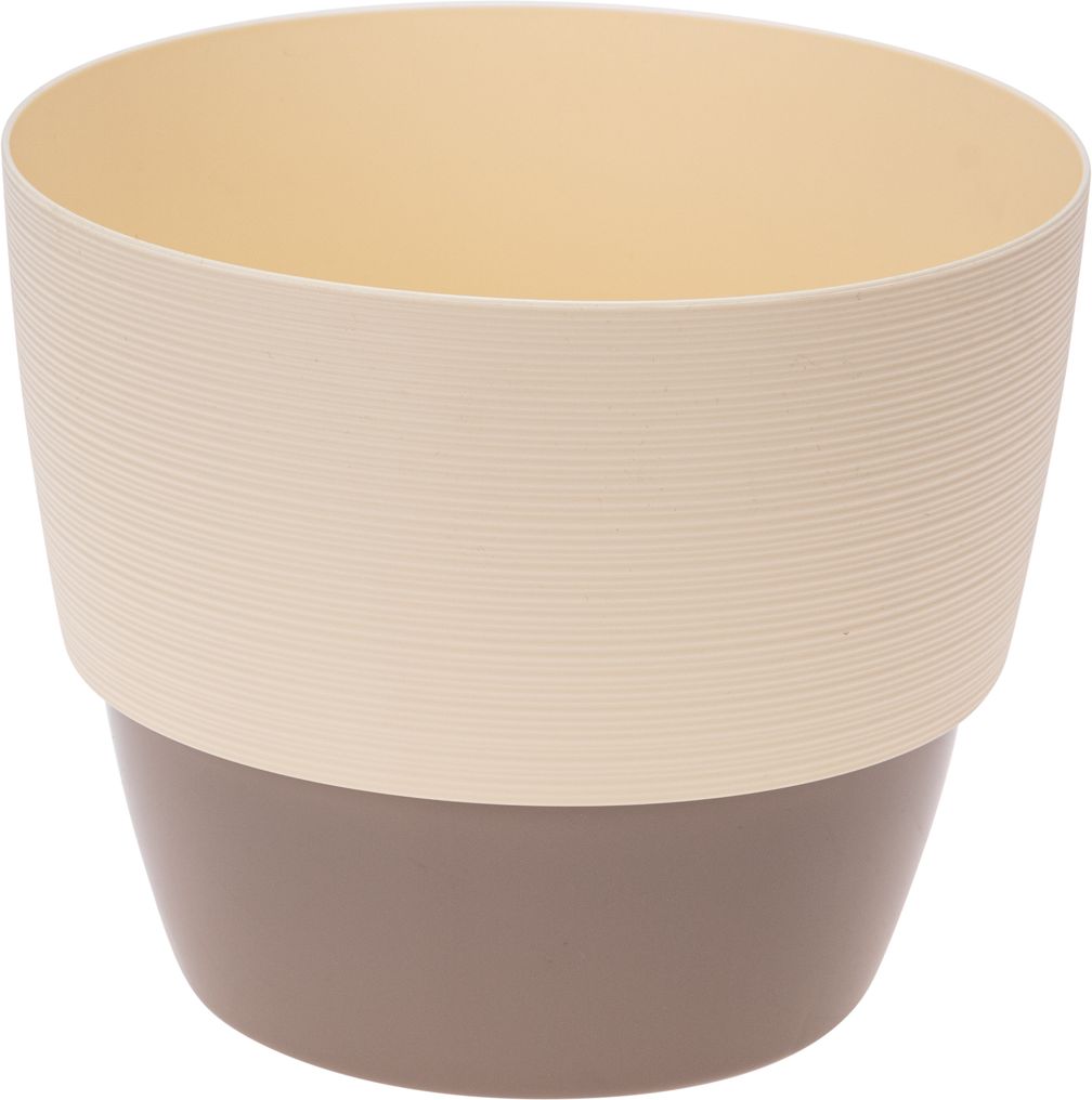 Изображение товара Кашпо ЧЕТЫРЕ СЕЗОНА Квадро D12 1,2 л белый