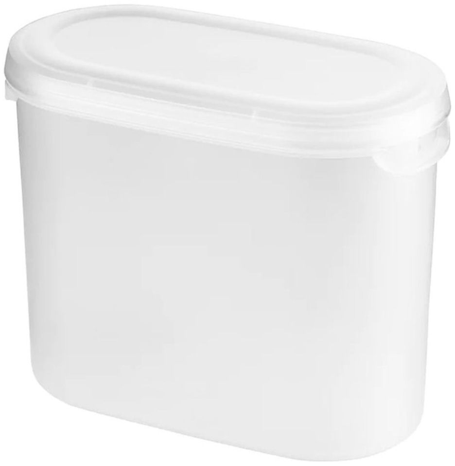 Изображение товара Контейнер для сухих продуктов 1,1 л белый 16х13х9 см