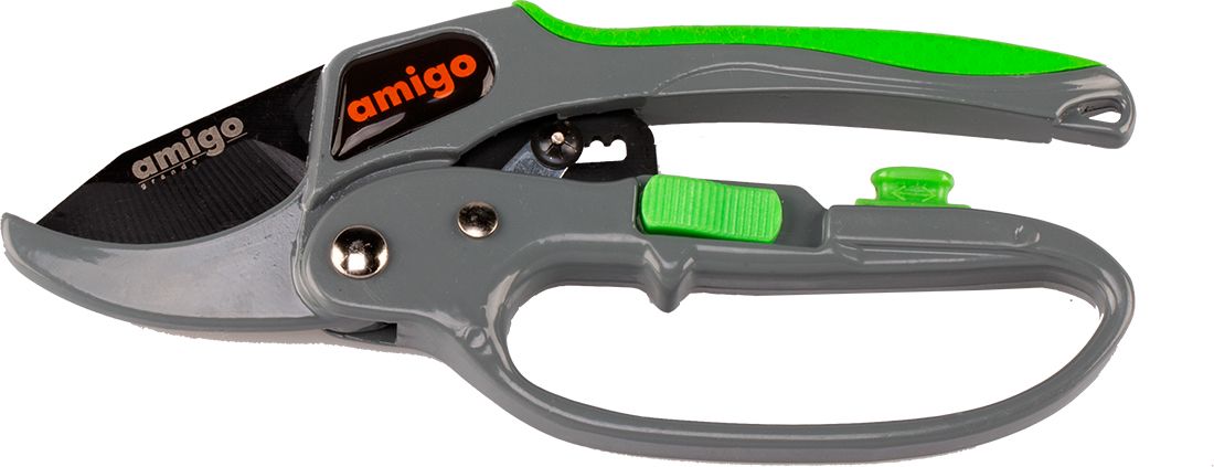 Изображение товара Секатор Amigo 76212, 20 см с храповым механизмом