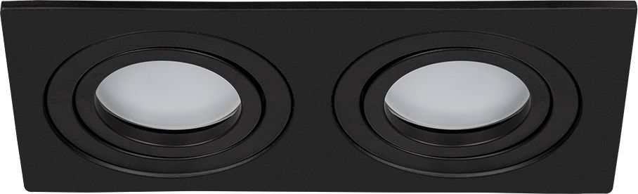 Изображение товара СВ-К ВСТР ЧЕРН IP20 TARF 2ХGU10Х50W