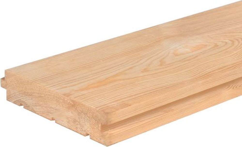 Изображение товара Половая доска из сибирской лиственницы шип-паз 28х135х2000 мм сорт АВ Илимлесхоз