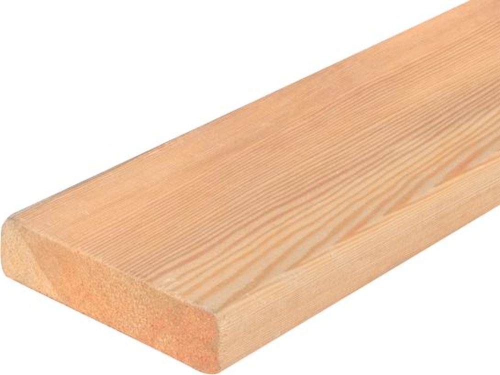 Изображение товара Палубная доска из сибирской лиственницы 28x140x3000 мм, сорт АВ, 4 шт.