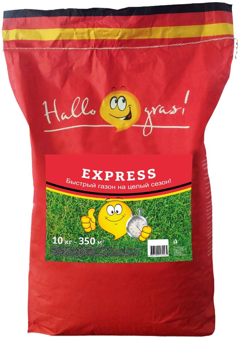 Изображение товара Семена газонной травы ГазонCity Express 10 кг для быстрого создания зеленого газона