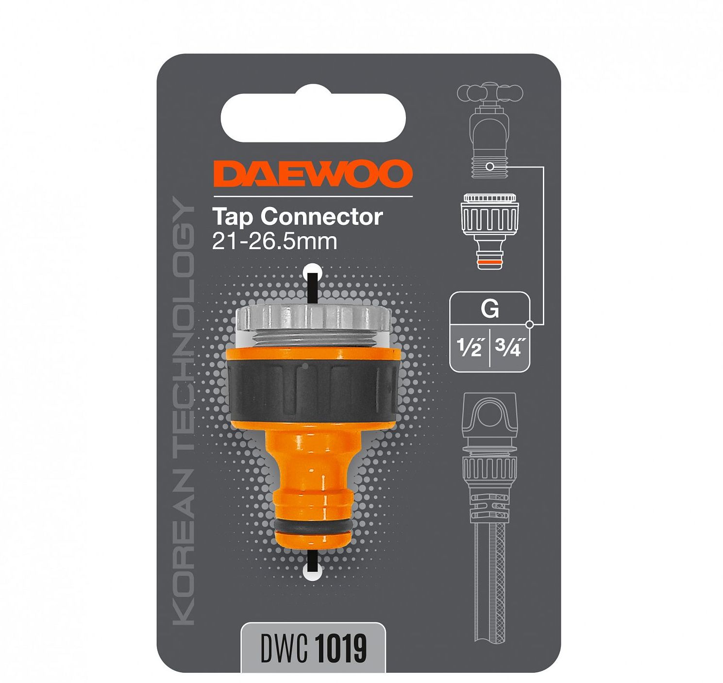 Изображение товара Адаптер для кранов Daewoo DWC 1019 с внешней резьбой