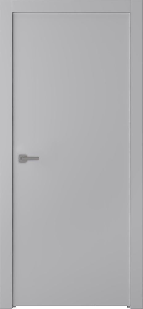 Изображение товара Межкомнатная дверь "Лайт" эмаль светло - серый 2,0-0,6 м