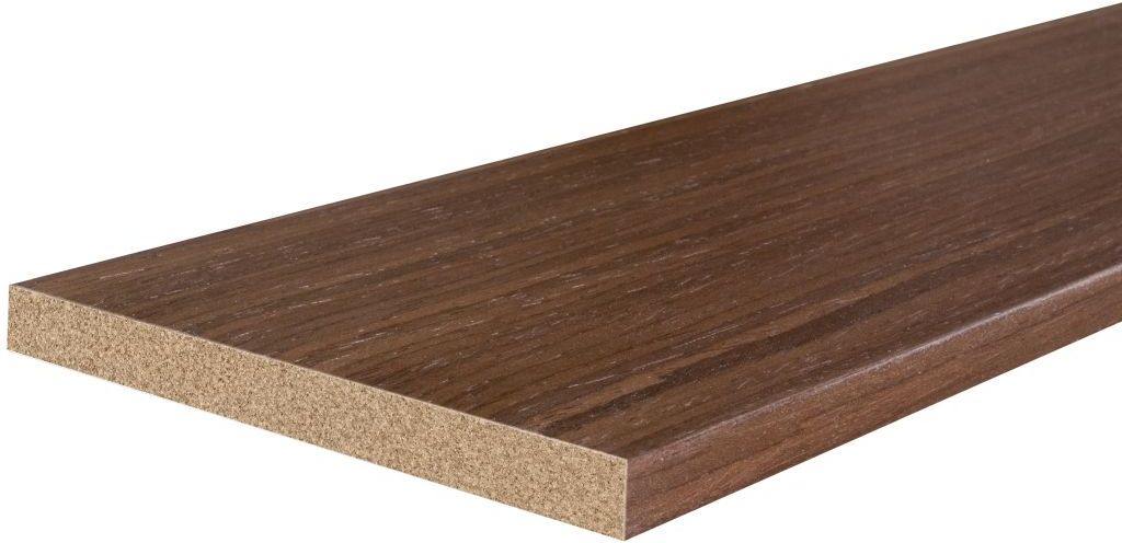 Изображение товара Добор дверной 100мм шпон орех BELWOODDOORS — декоративная доборная планка для дверных проемов