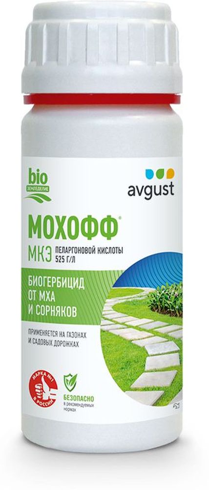 Изображение товара Гербицид от сорняков Avgust Био Мохофф 100 мл