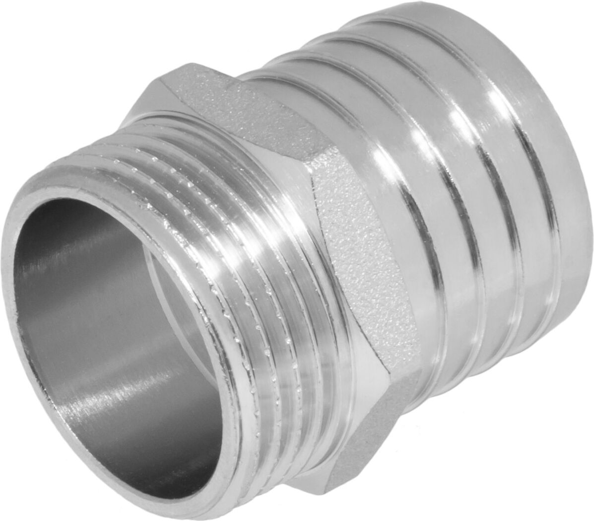 Изображение товара Штуцер 1 н х 30 мм (латунь), MP-У