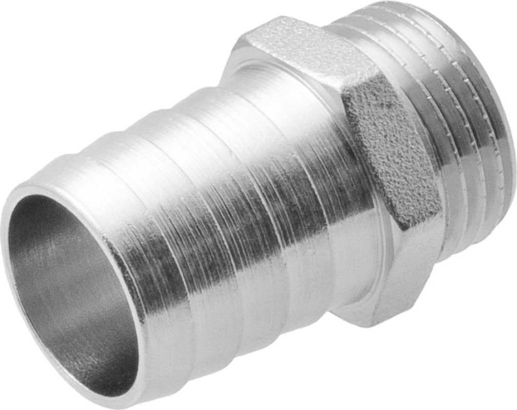 Изображение товара Штуцер 1/2'' для шланга 3/4'', латунь, MasterProf MP-У