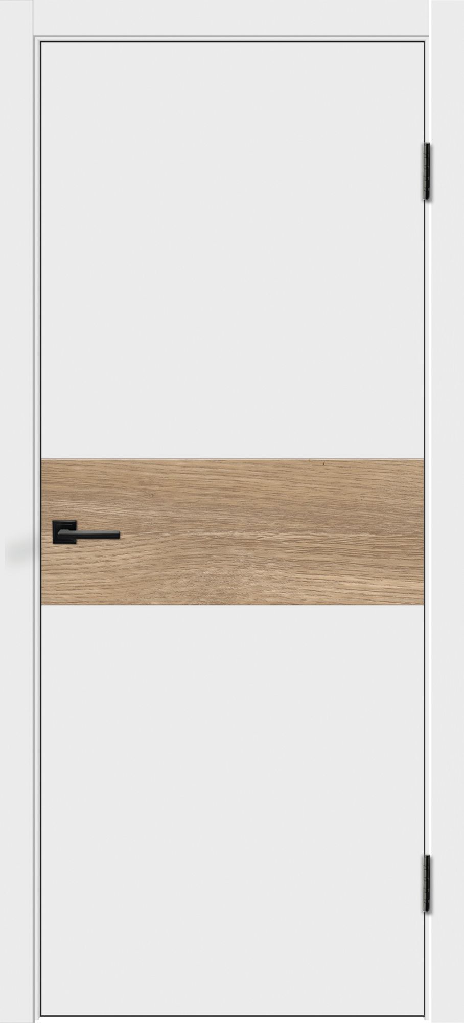 Изображение товара Межкомнатная дверь VellDoris Ланс полипропилен 80x200, белая