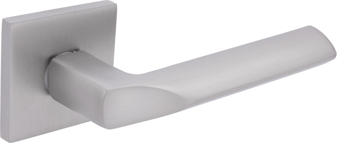 Изображение товара Дверная ручка ФАБРИКА ЗАМКОВ MALDONAD графит, современный дизайн