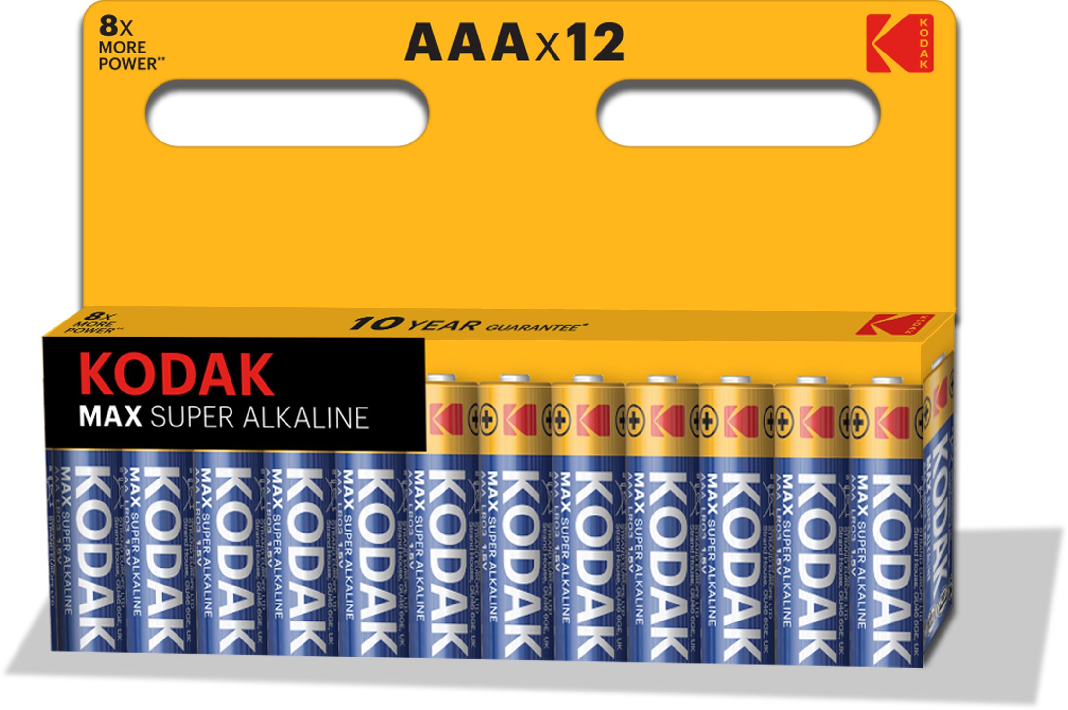 Изображение товара Алкалиновые батарейки Kodak CR2016 AAA 12 шт Надежные энергомайзеры
