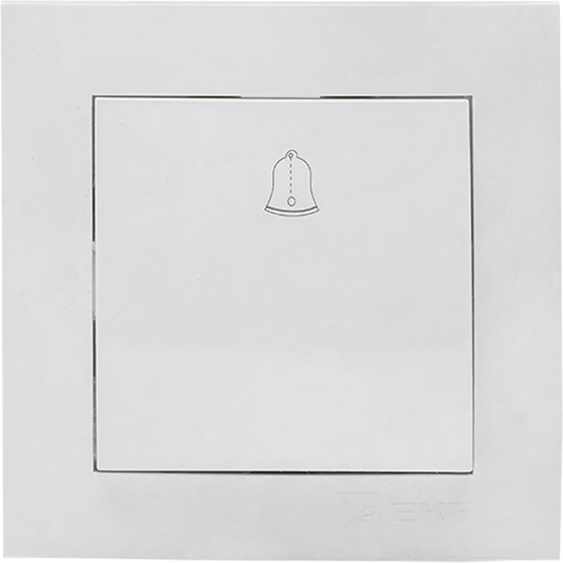 Изображение товара Кнопка звонка EKF Валенсия белая