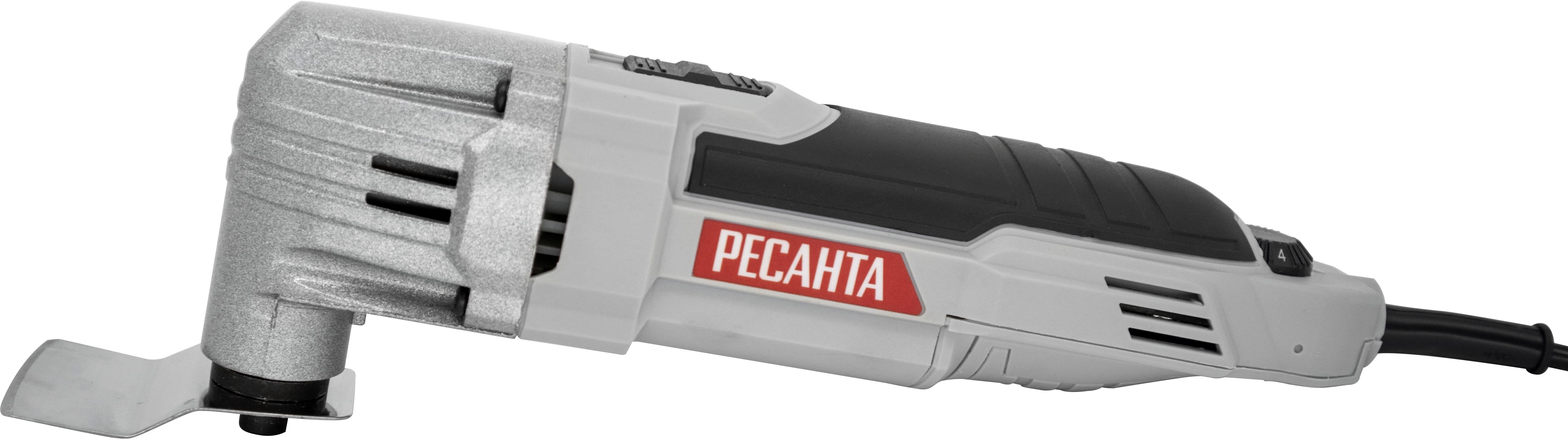 Изображение товара Электрический реноватор Ресанта МФИ-400 с регулировкой скорости и набором насадок