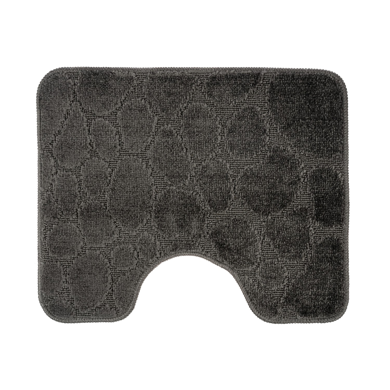Изображение товара Коврик для ванной комнаты Fora черный STONE BLACK 50x60 см