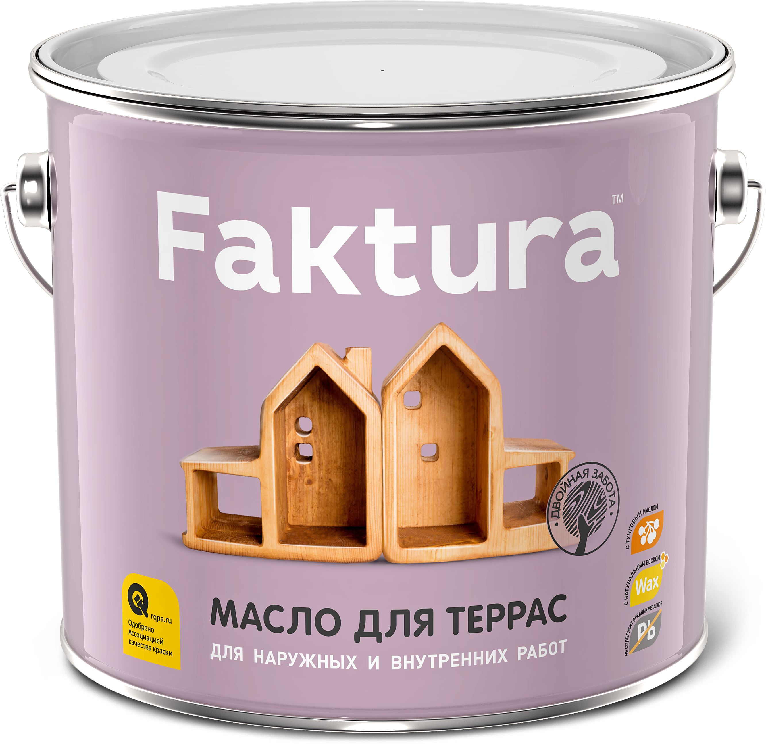 Изображение товара Масло для террас FAKTURA 2,7 л натуральное водоотталкивающее