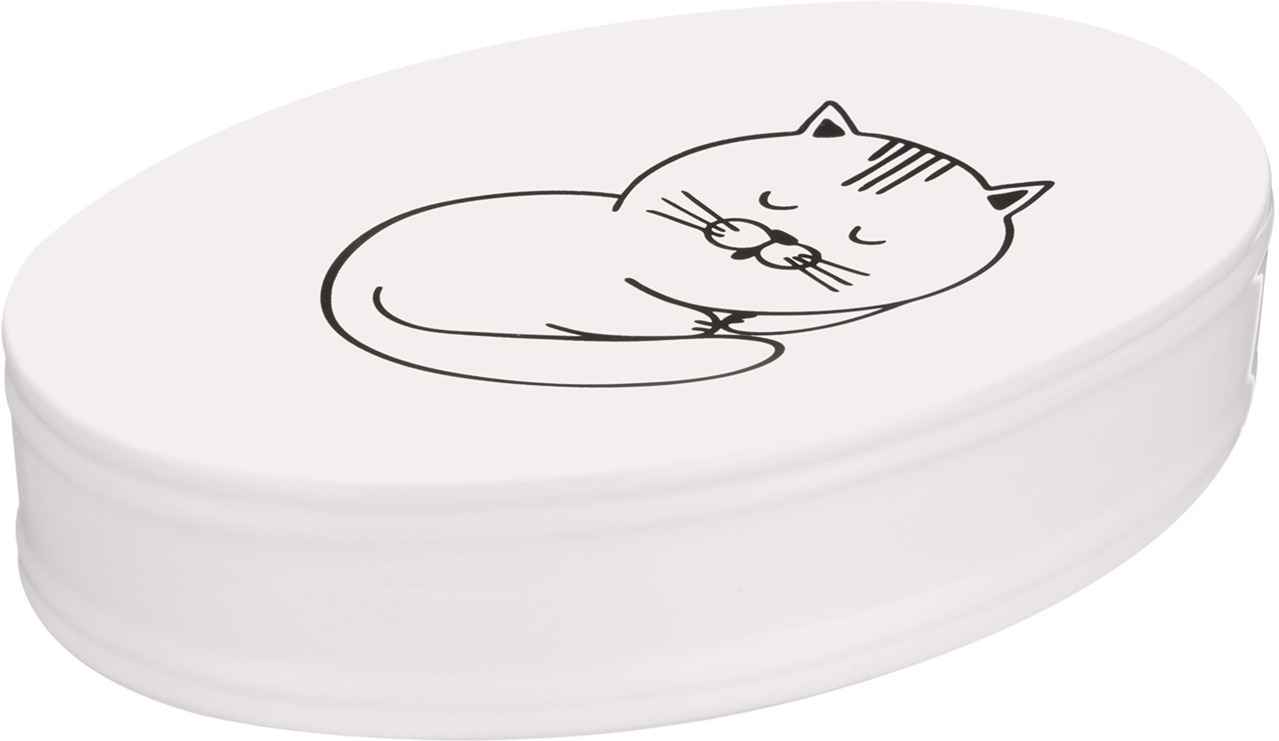 Мыльницы Fora Мыльница настольная Fora Happy Cats керамика