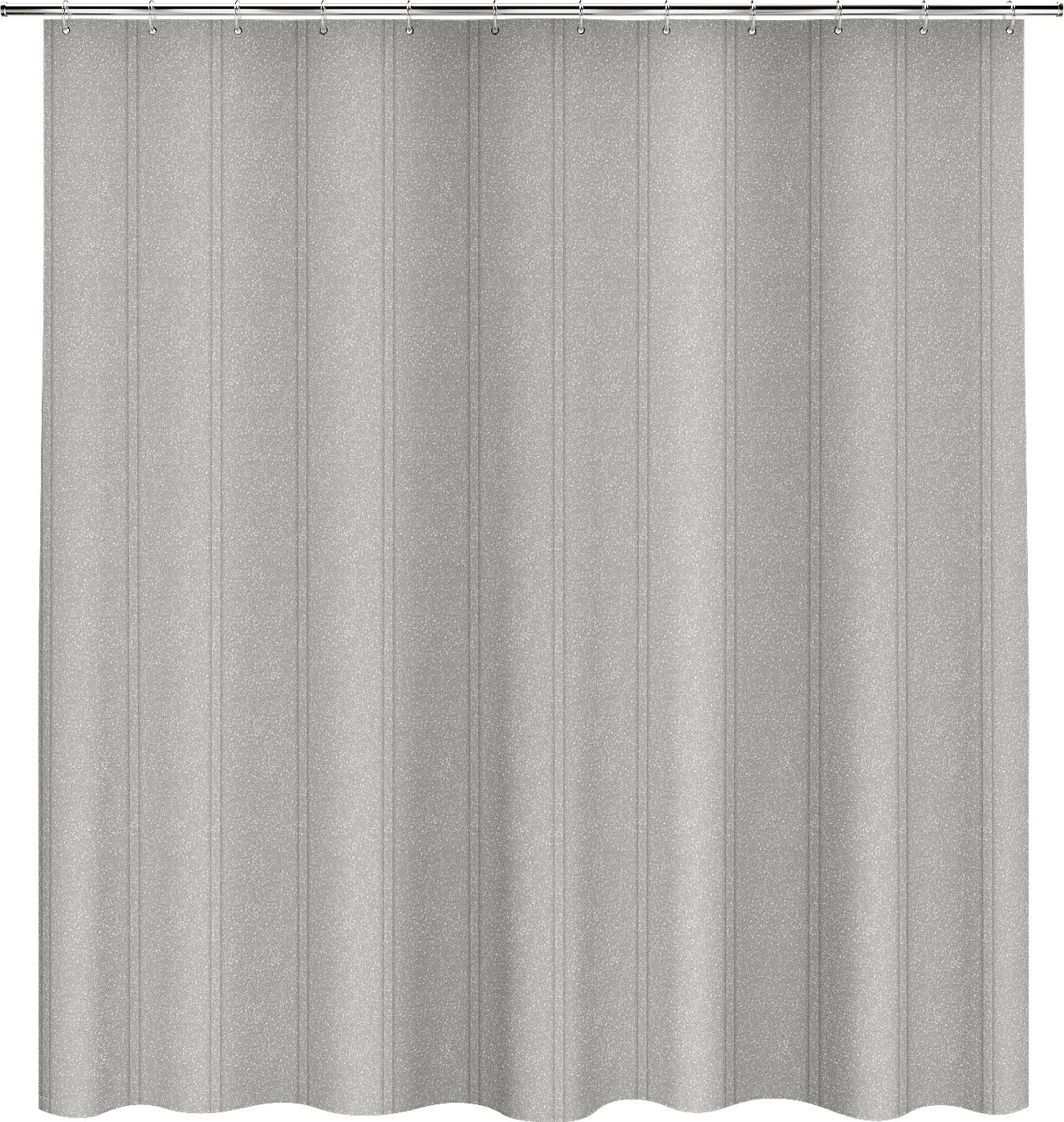 Изображение товара Шторка для ванной Fora MIRACLE SILVER 200x180 см, водонепроницаемый полиэстер, современный дизайн