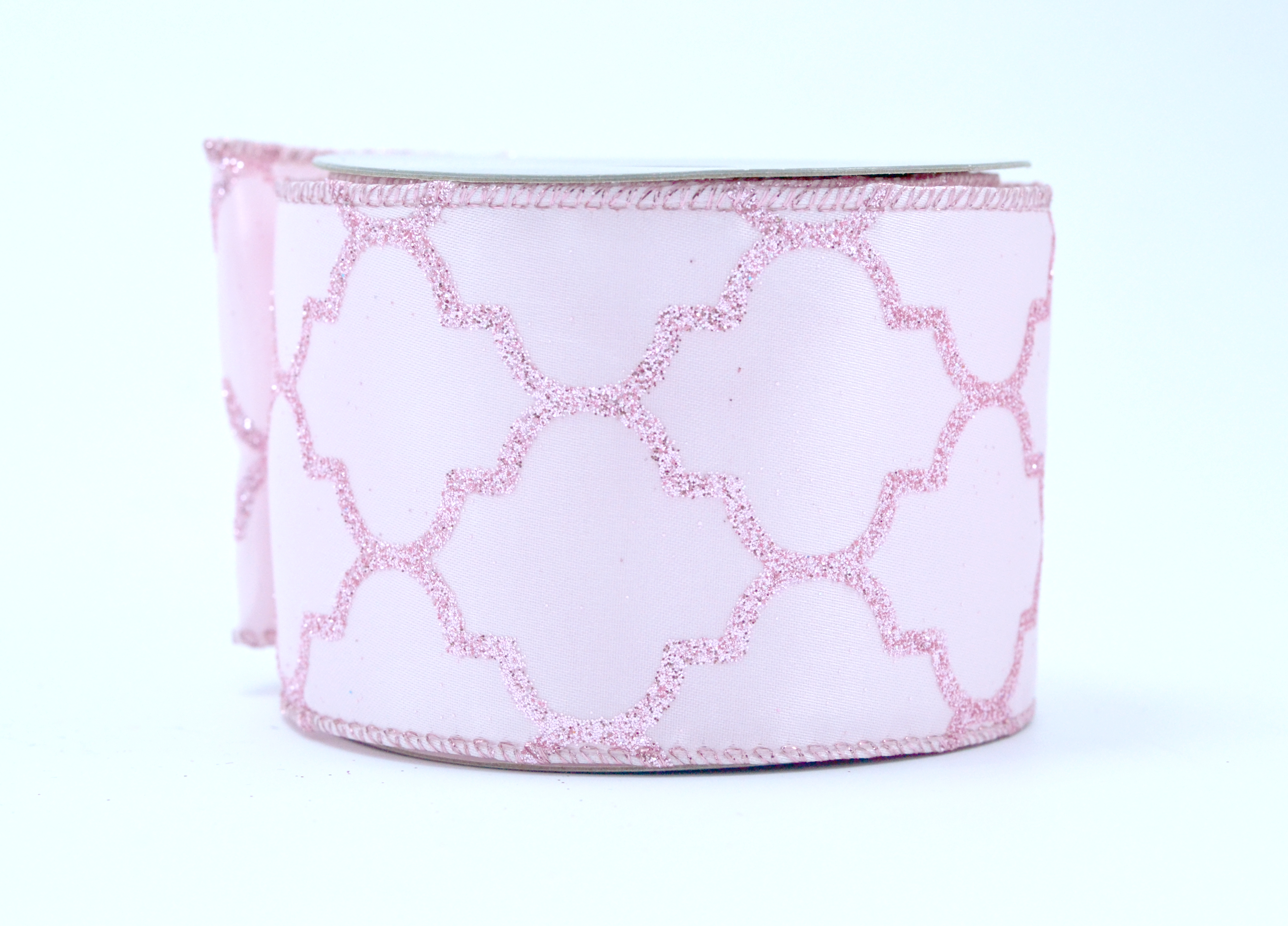 Изображение товара Декоративная лента Розовый 6,3 см х 3 м универсальный элемент декора