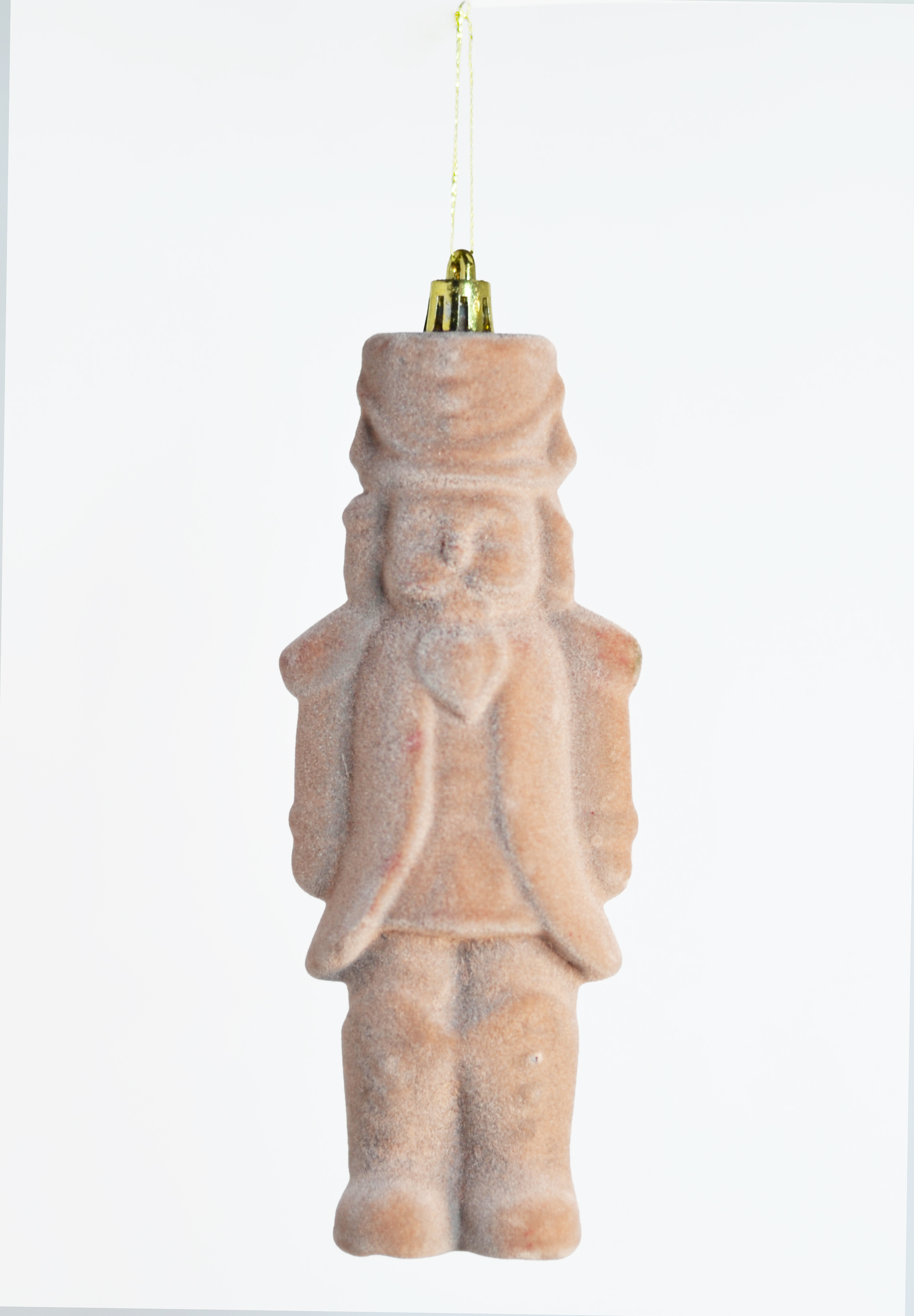 Изображение товара Подвеска солдатик велюр бежевый 15 см