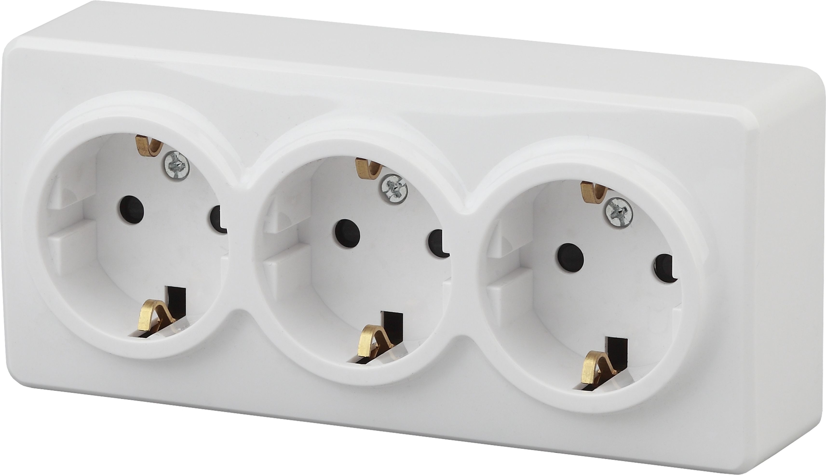 Изображение товара Электрическая розетка ЭРА Эксперт Б0020700 белая накладная IP 20