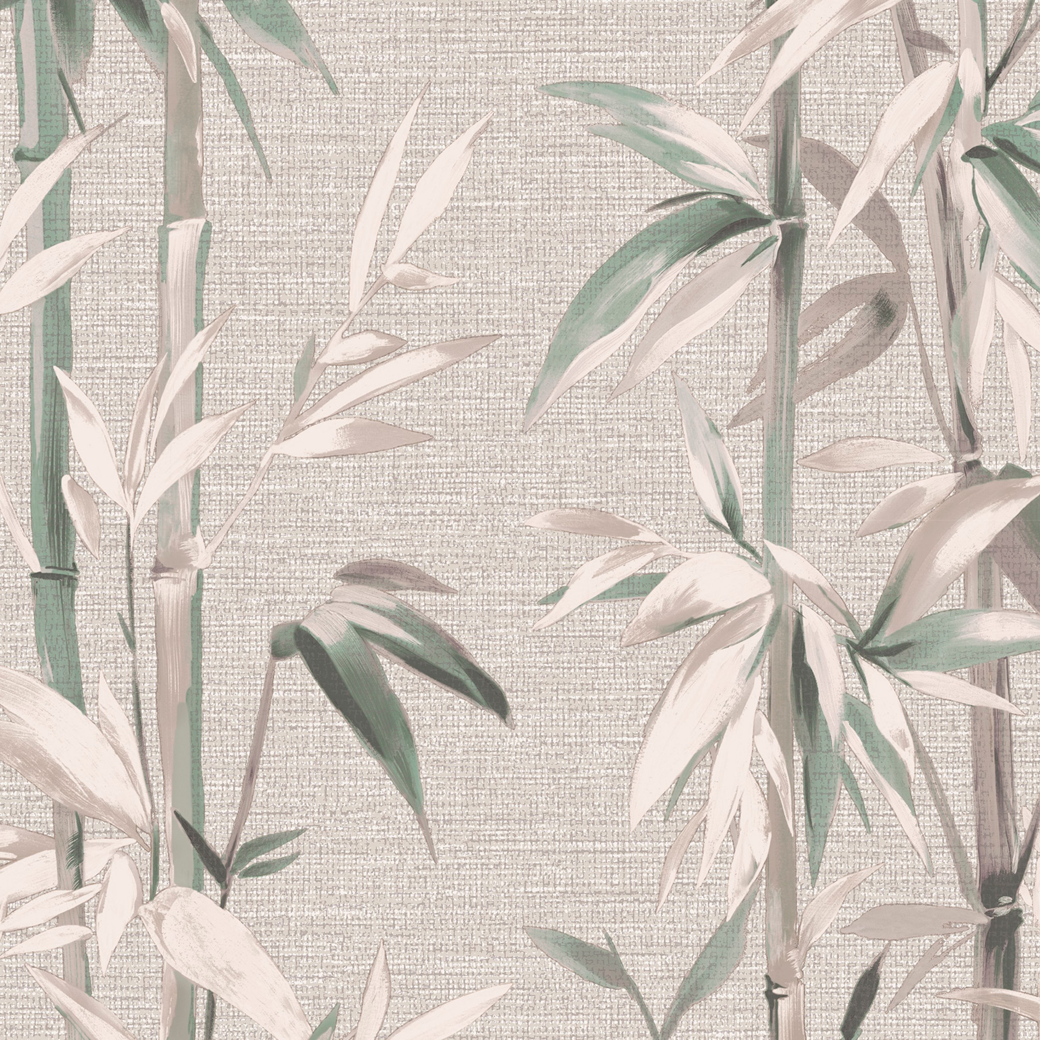 Изображение товара Виниловые обои WallSecret Bamboo 8735-13 коричневые 1,06х10,05 м