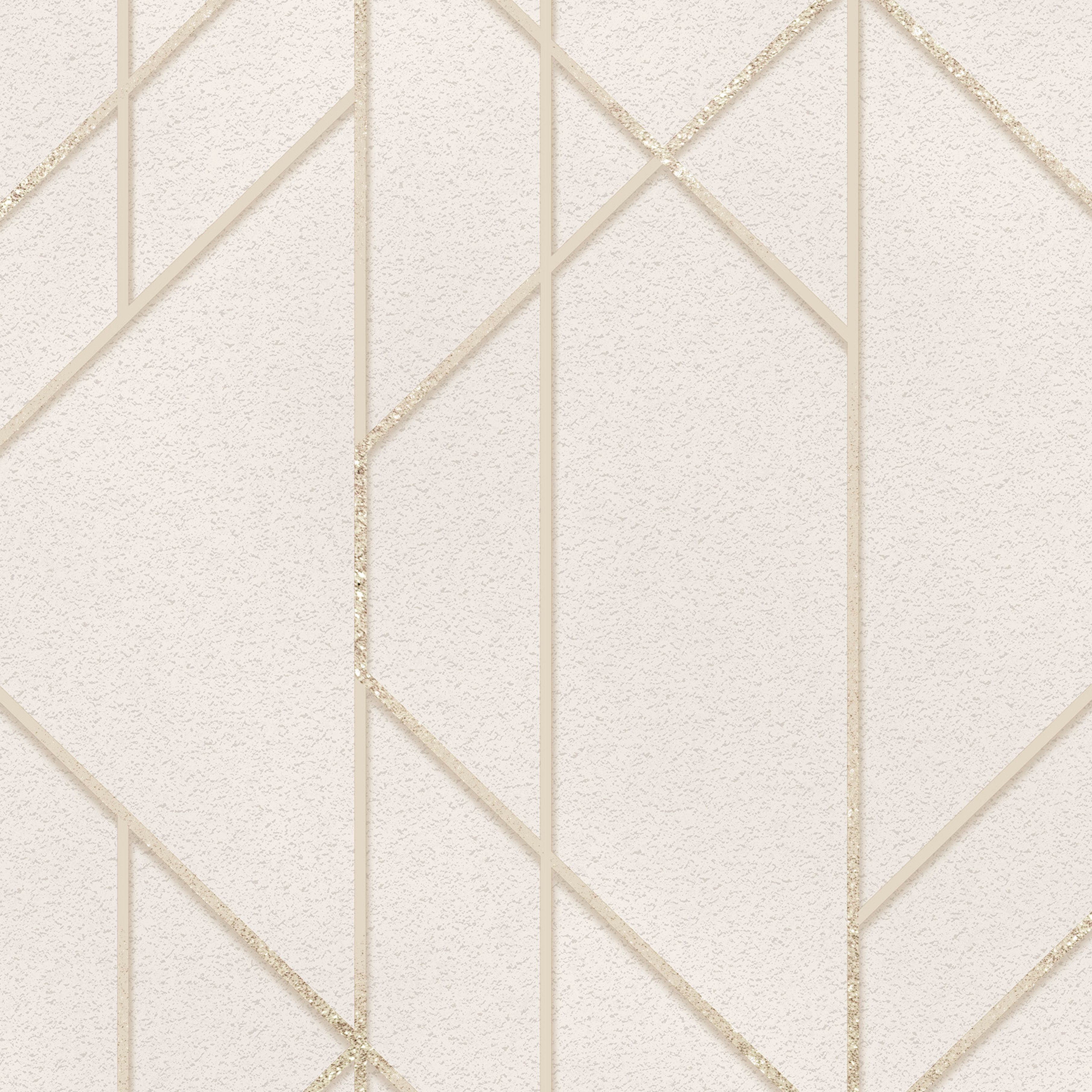 Изображение товара Виниловые обои WallSecret Contour 8739-20 молочные 1,06х10,05 м влагостойкие рельефные