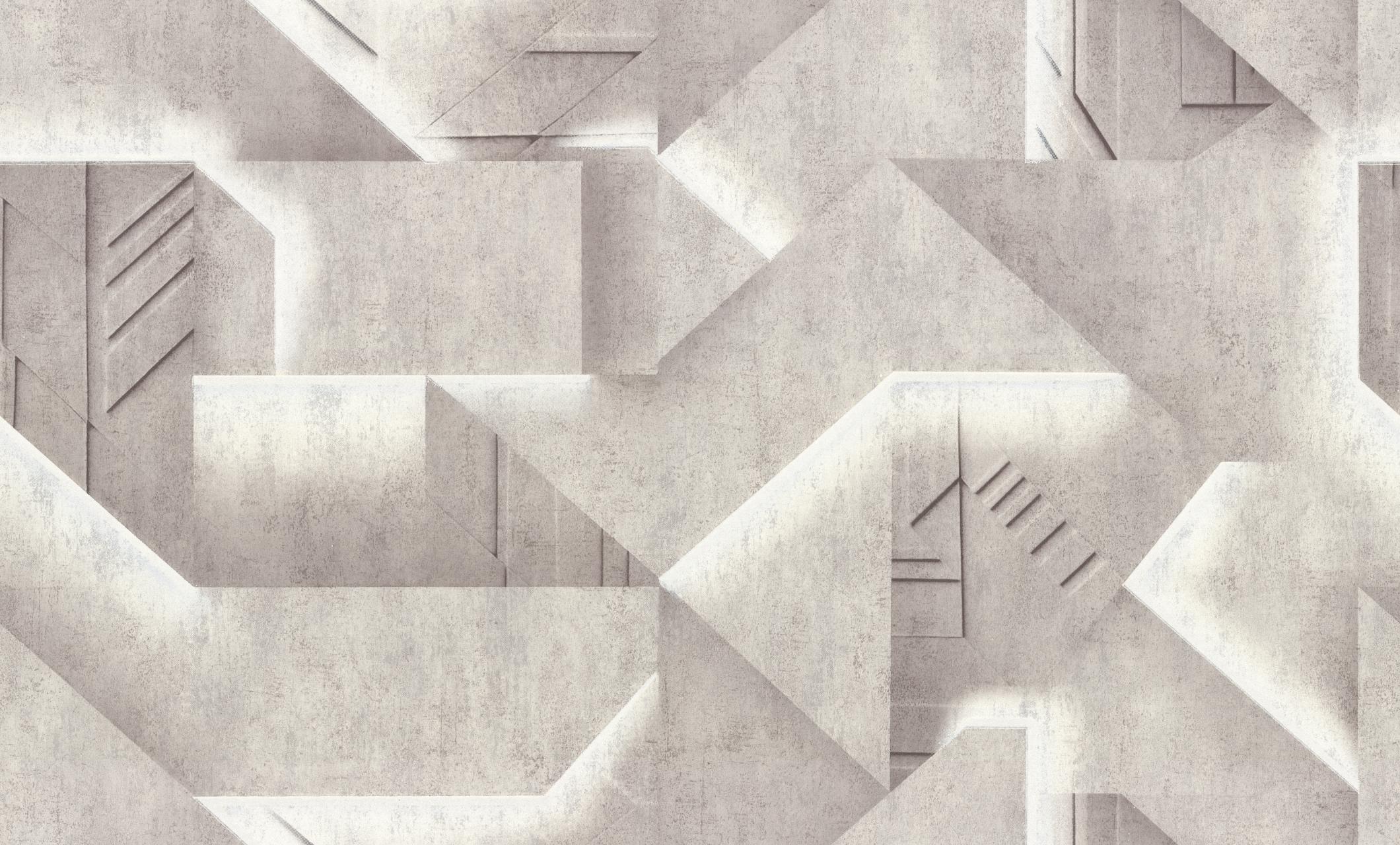 Изображение товара Обои флизелиновые VOG Collection АНДЕГРАУНД VV71965-44, стиль деконструктивизм, серый, 1,06х10,05 м