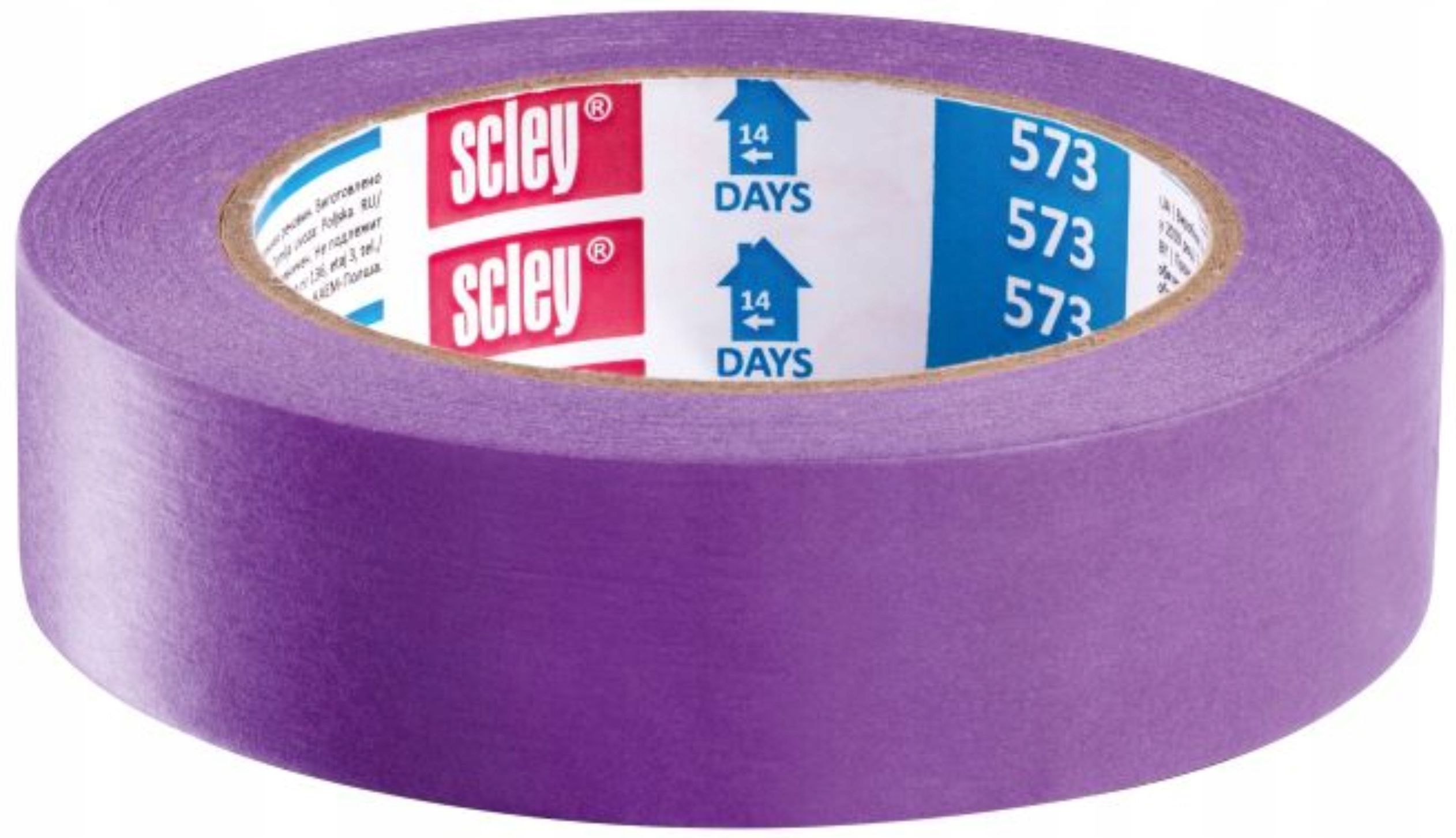 Изображение товара Малярная лента scley деликатная 25мм х 33м для отделочных работ