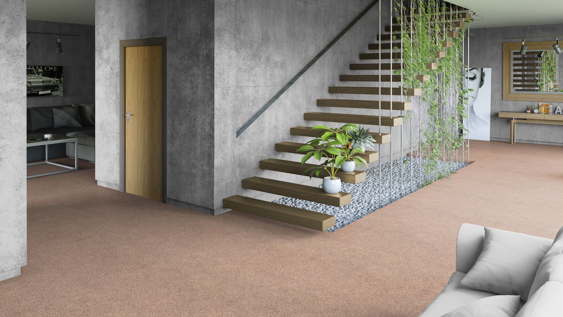 Изображение товара Линолеум Tarkett SPRINT PRO САХАРА 3 3,5 м