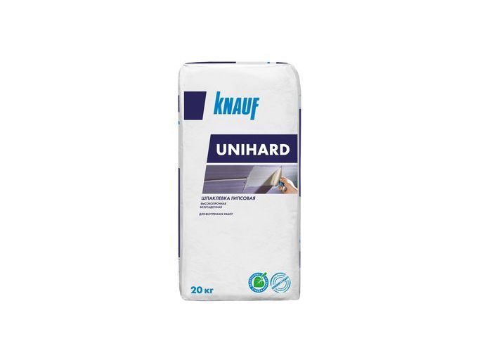 Изображение товара Шпаклевка гипсовая KNAUF Unihard белая 20 кг для внутренних работ