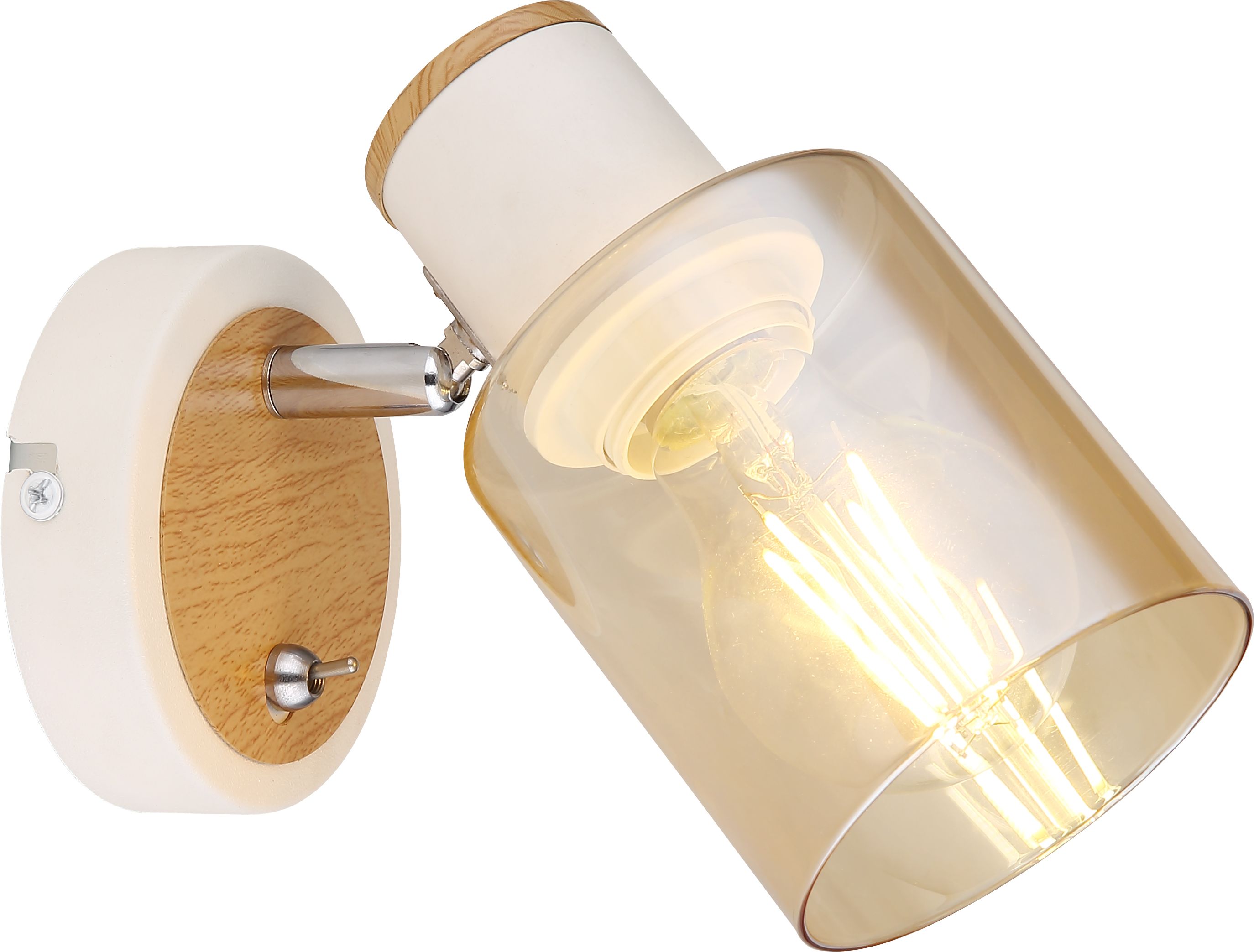 Изображение товара Настенно-потолочный светильник Rivoli Jamilly с цилиндрическим плафоном