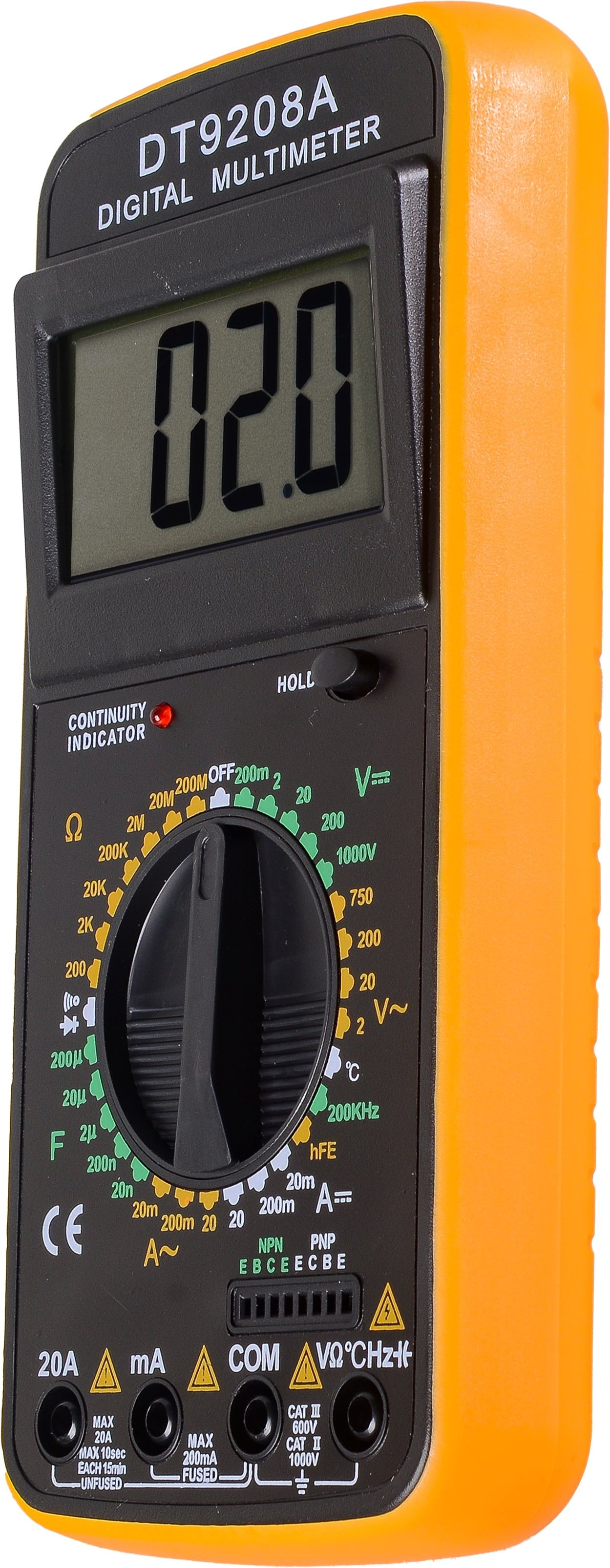 Изображение товара Мультиметр DT9208A цифровой многофункциональный с подсветкой и защитой