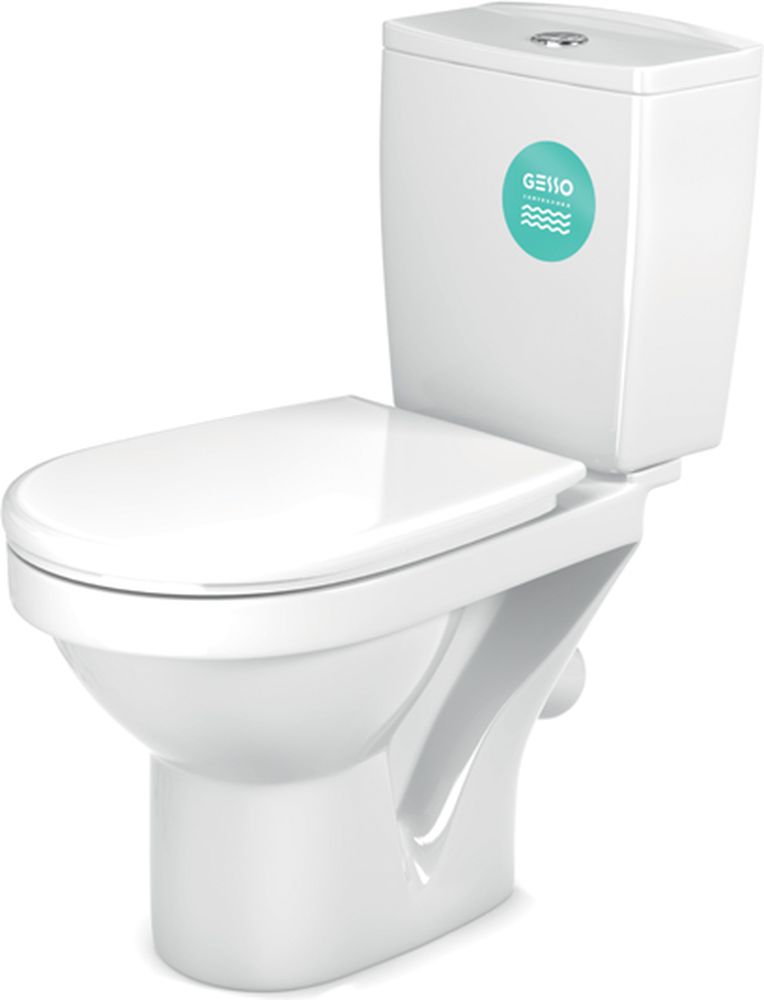 Напольный унитаз-компакт Вента HOME De Luxe c 2 уровневой арматурой ...?