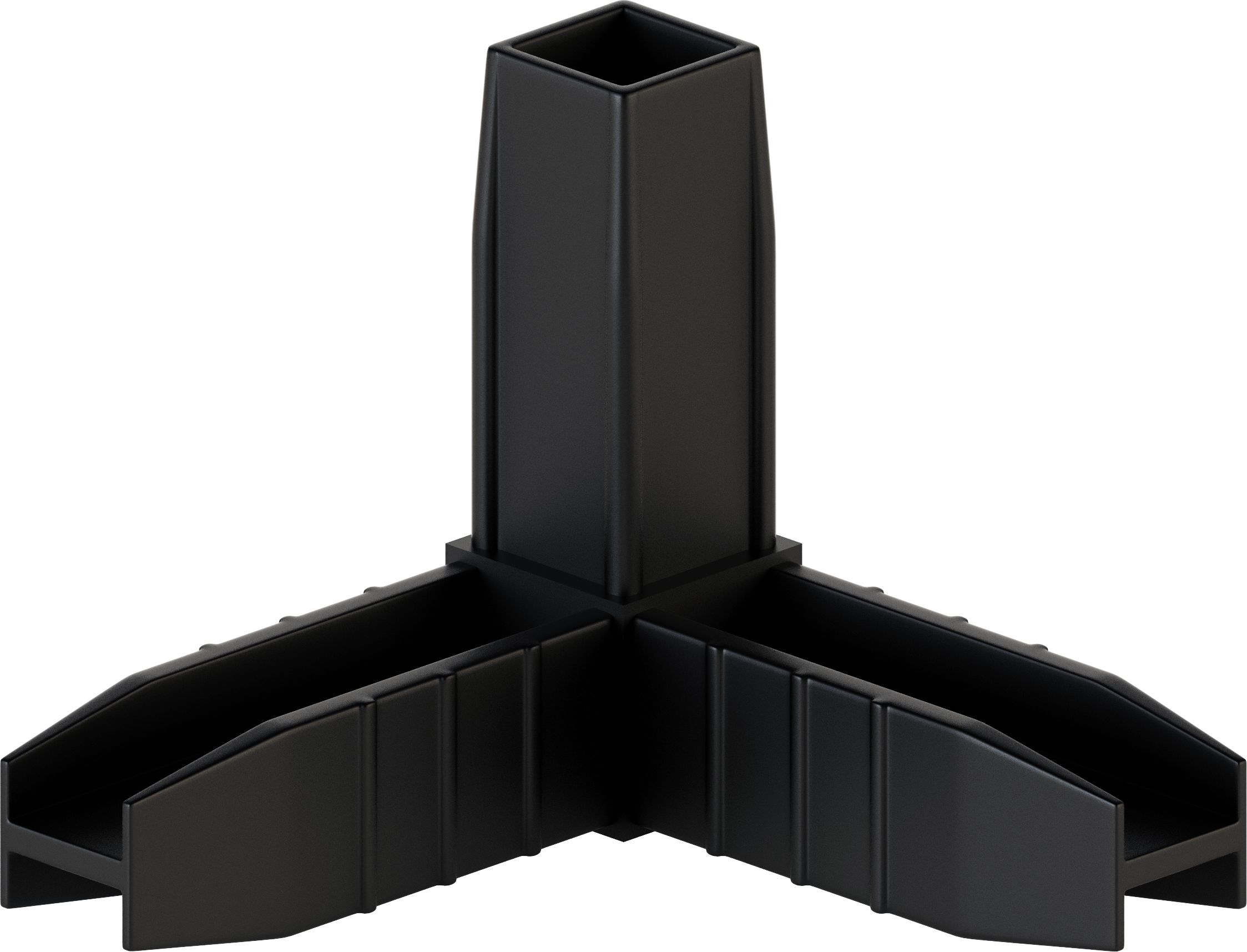 Изображение товара Коннектор 3 НАЙДИ черный - надежное соединение для каркасных систем