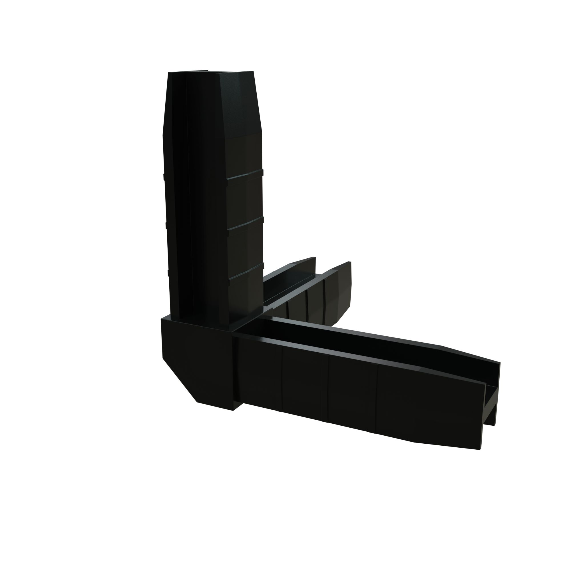 Изображение товара Коннектор 3 НАЙДИ bevel черный для каркасной системы