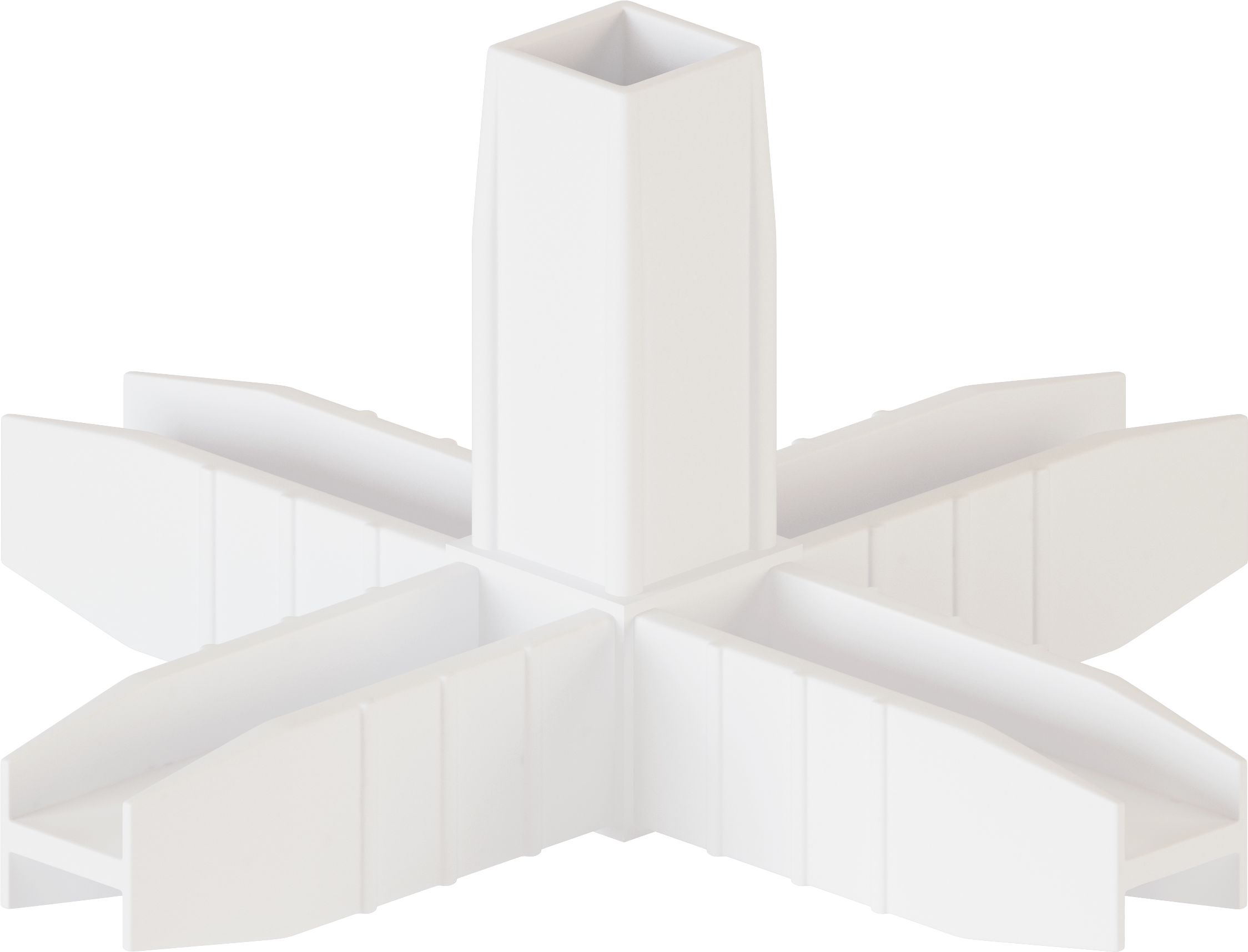 Изображение товара Коннектор 5 НАЙДИ белый для каркасных систем влагостойкий монтажный