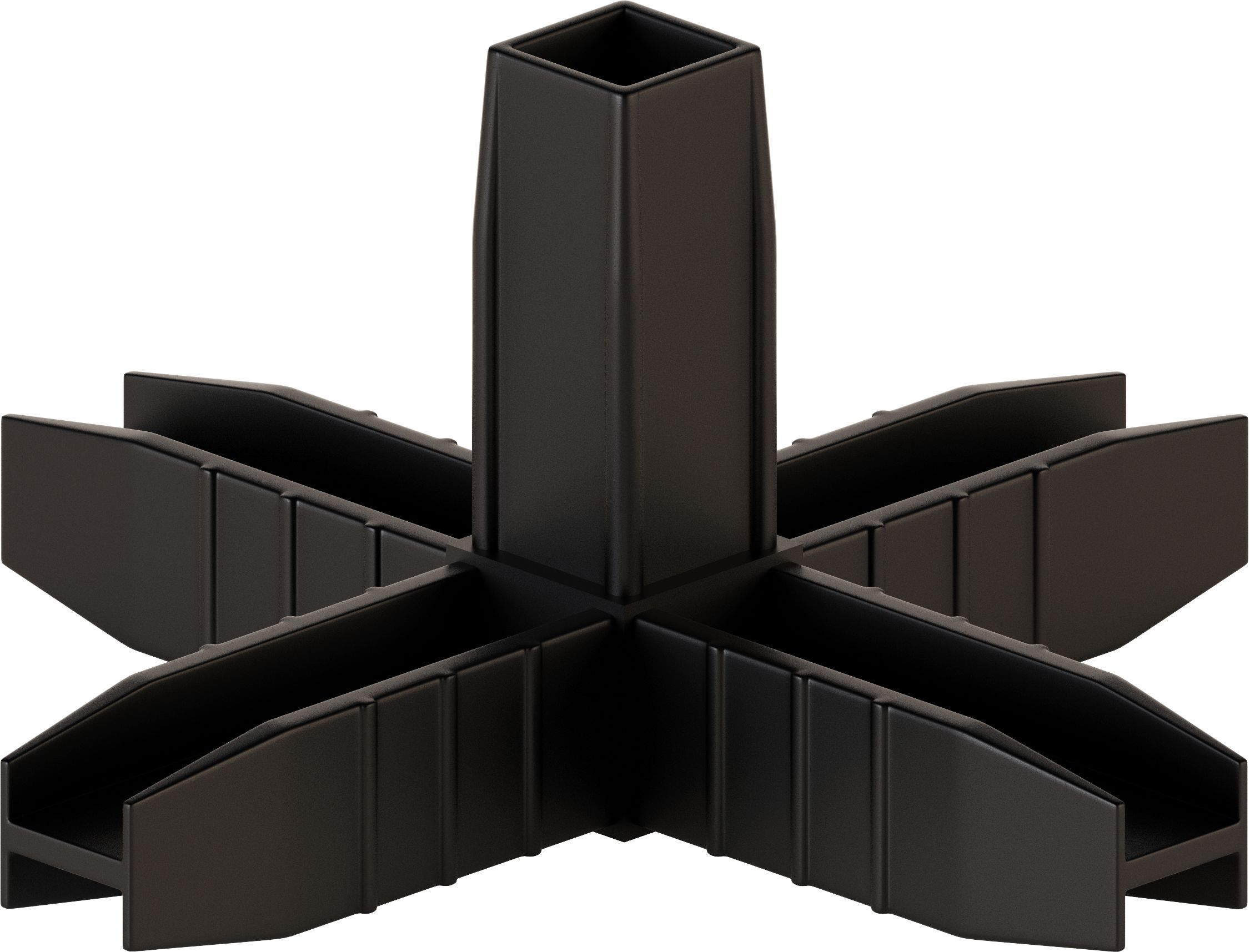 Изображение товара Коннектор 5 НАЙДИ черный для каркасной системы