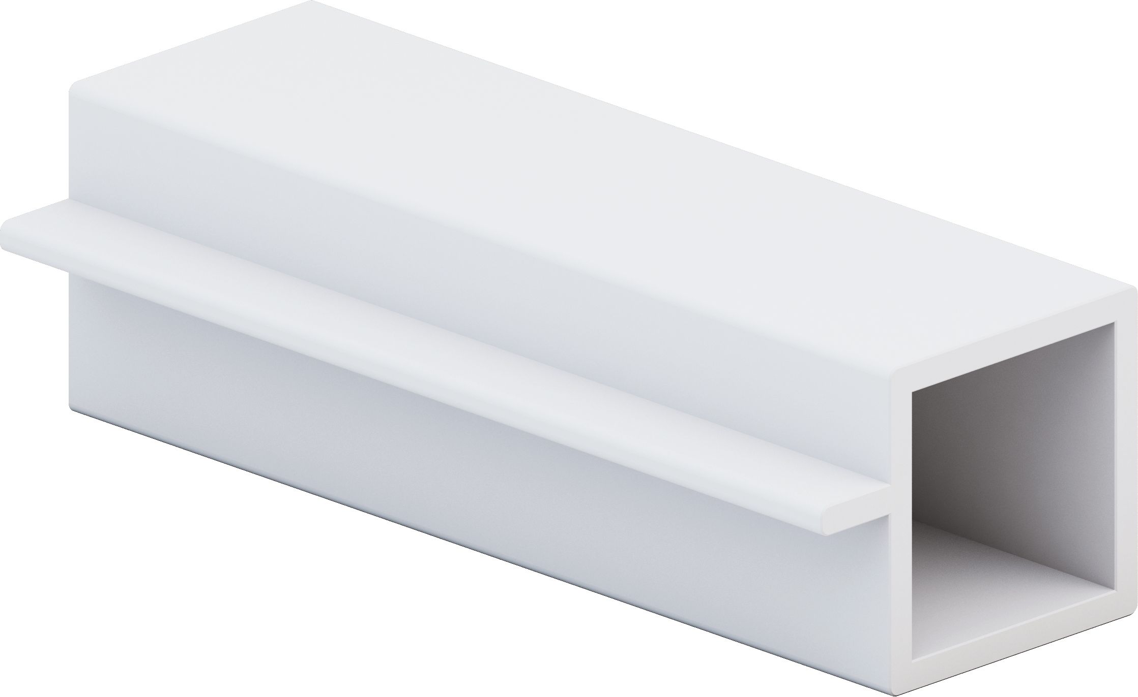 Изображение товара Профиль под стекло НАЙДИ 2000 мм белый муар