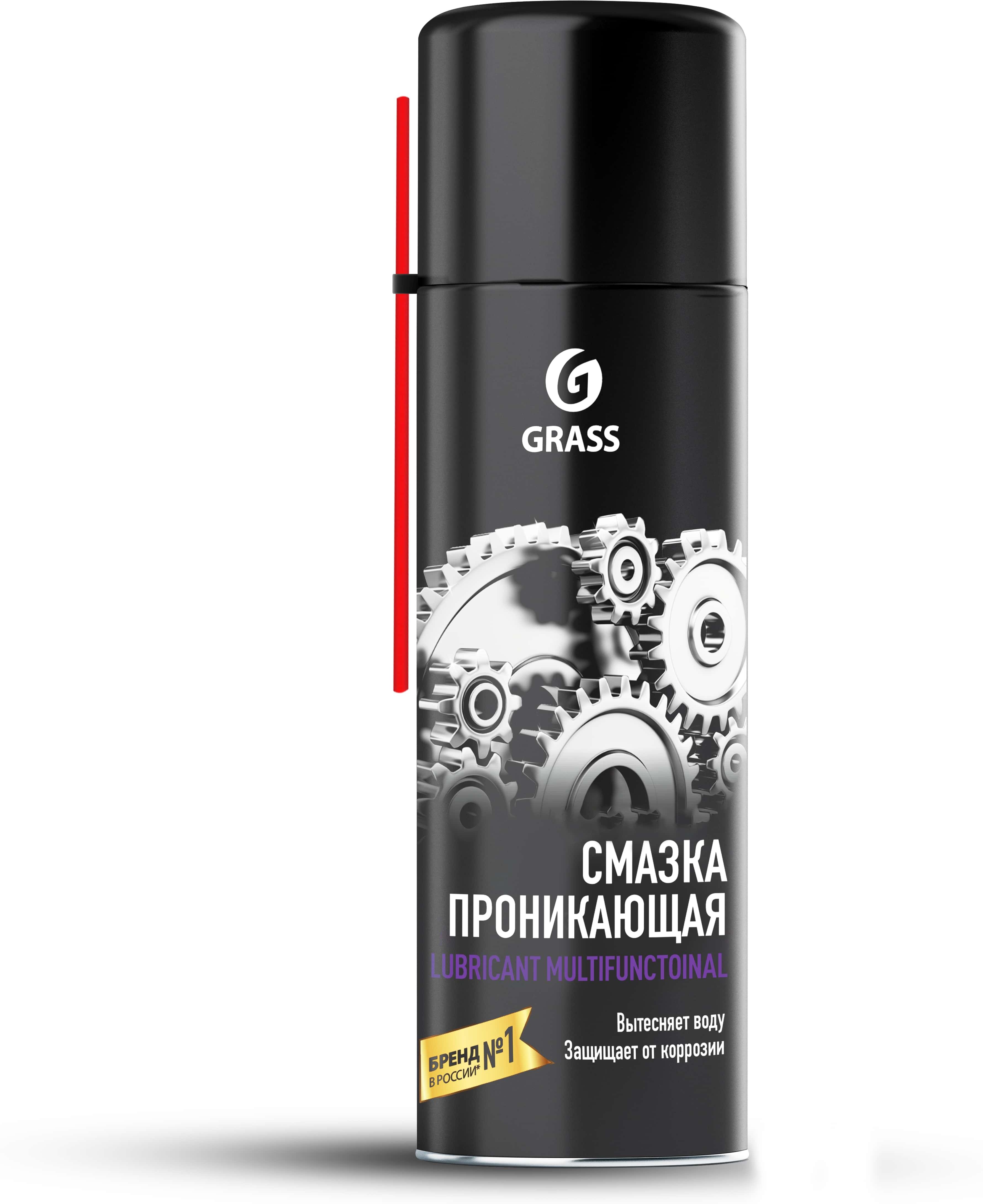 Изображение товара Смазка проникающая многофункциональная Lubricant Multifunctional GRASS 335 мл.