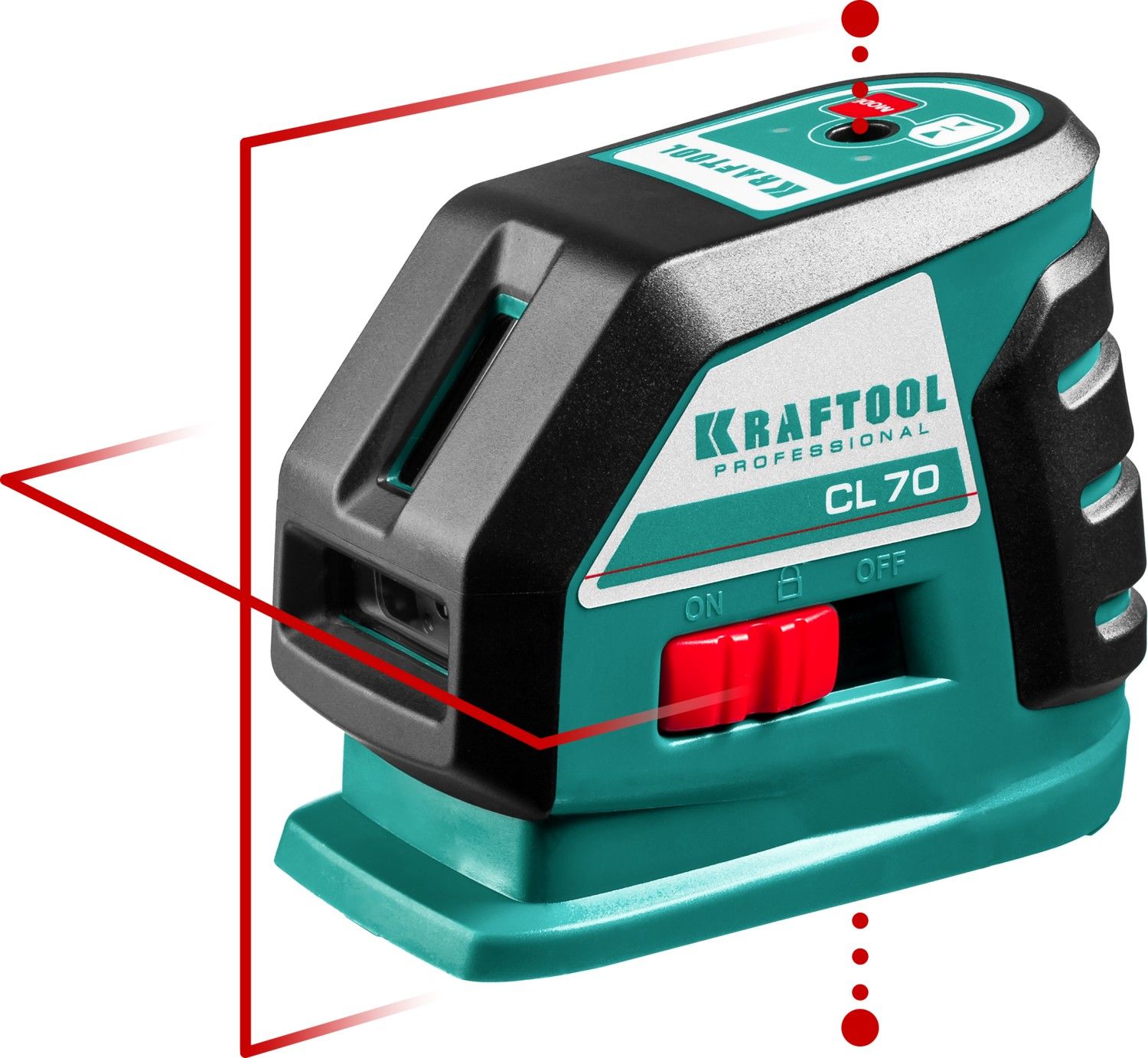 Изображение товара Профессиональный лазерный нивелир KRAFTOOL CL-70 для точной разметки
